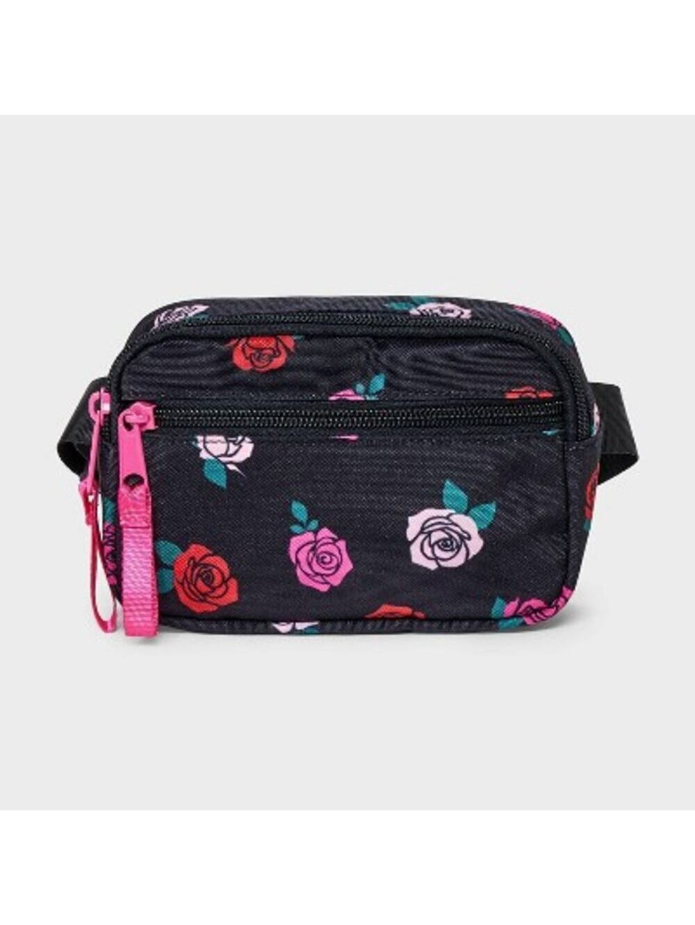 Cat & Jack NWT Girls' Crossbody Bag Floral Rose Print